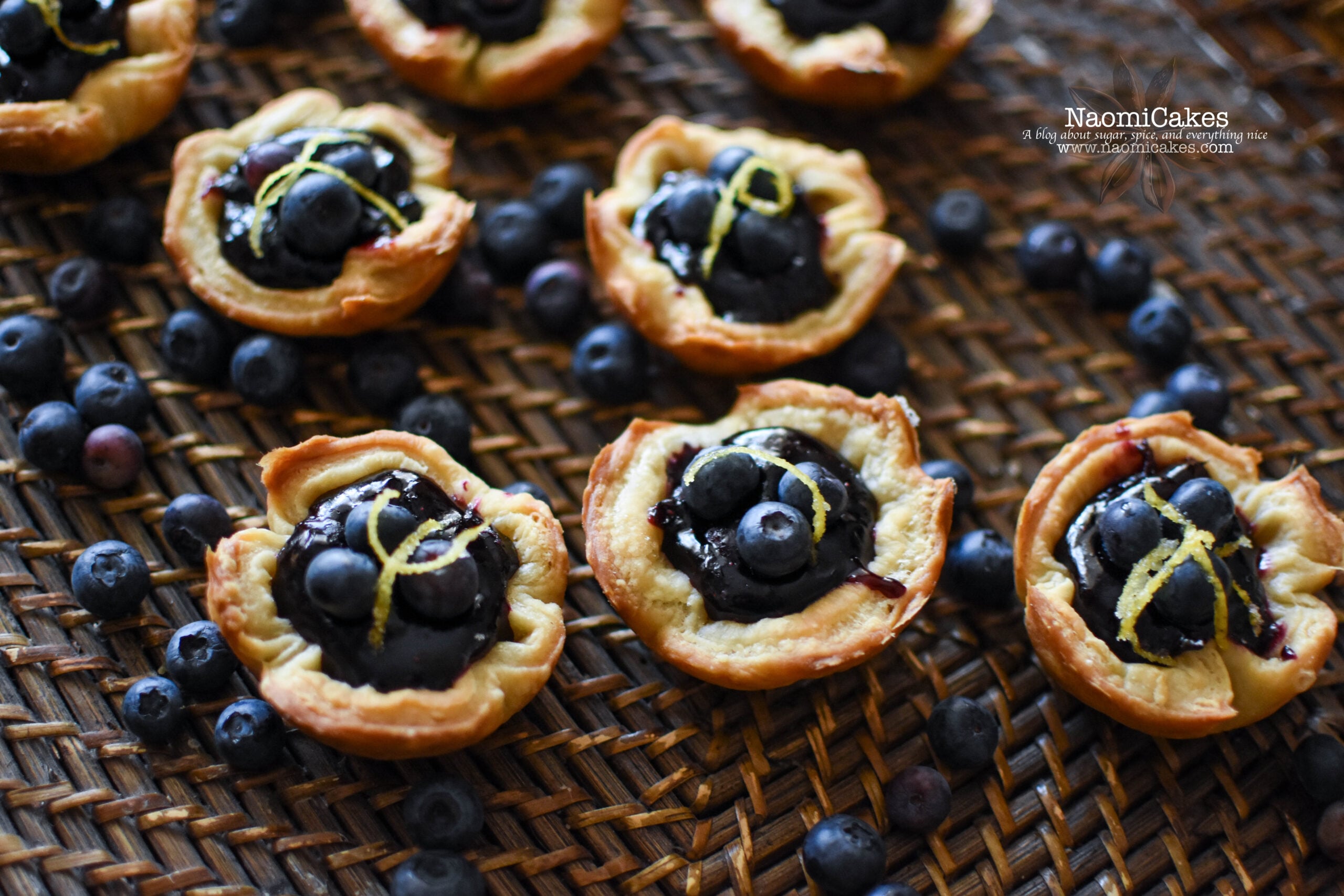 Easy Lemon Blueberry Tarts [Recipe]