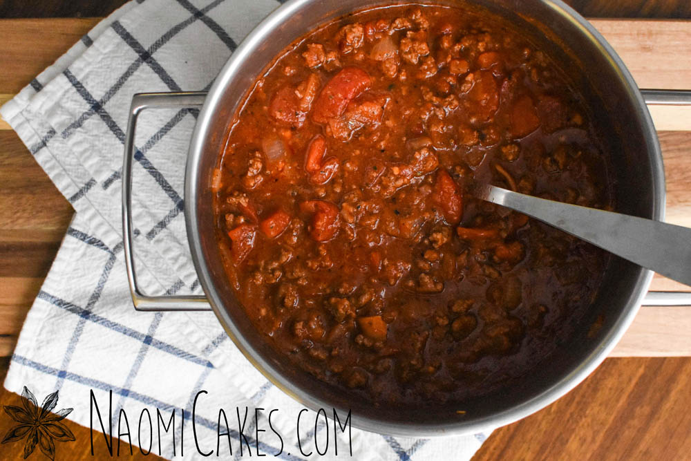 Easy Tomato Meat Sauce [Recipe]